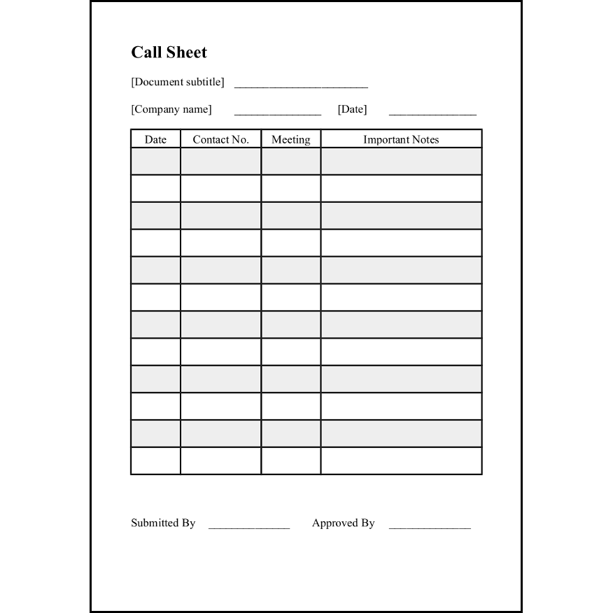 Call Sheet3 LibreOffice