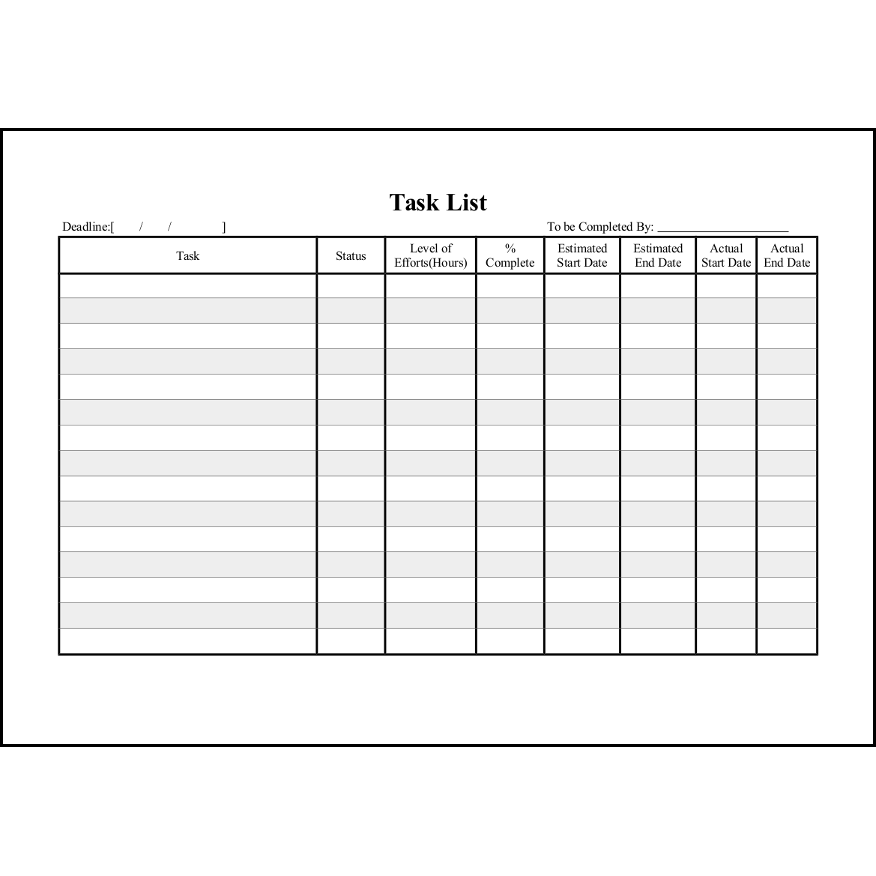 Task List17